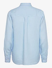MOS MOSH - Karli Linen Shirt - linen shirts - clear sky - 1