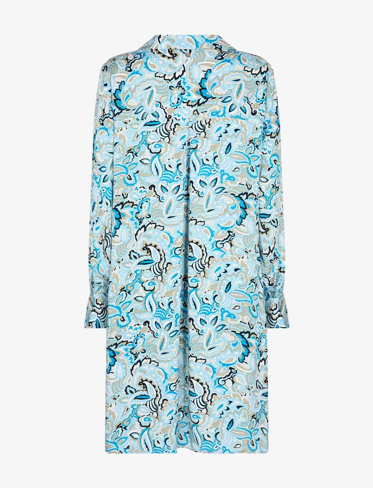 MOS MOSH - Shane Viva Dress - skjortekjoler - blue aster - 1