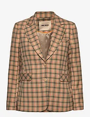 MOS MOSH - Axton Checked Blazer - party wear at outlet prices - tan - 0