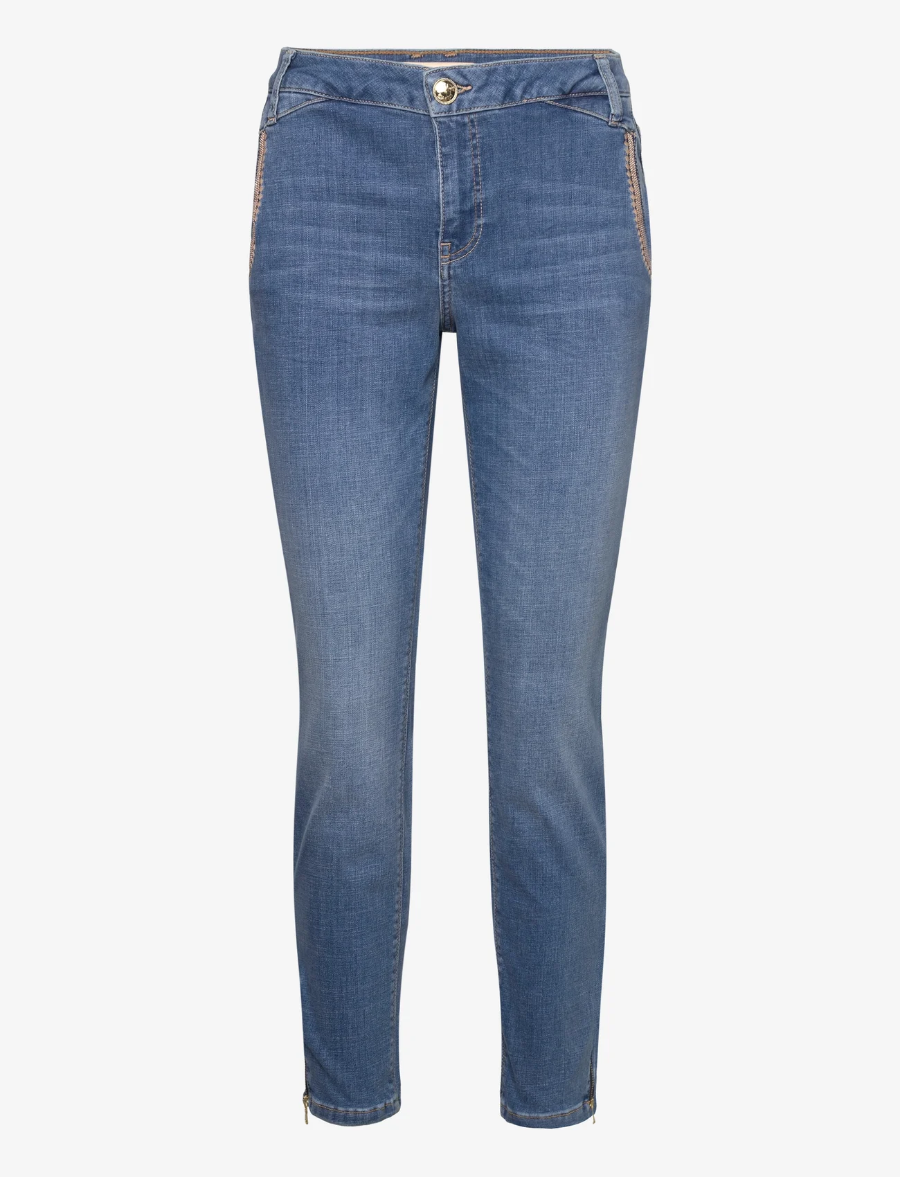 MOS MOSH - Etta Pure Jeans - džinsa bikses ar tievām starām - blue - 0