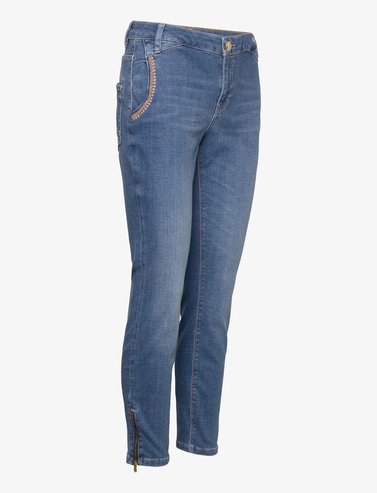 MOS MOSH - Etta Pure Jeans - kitsad teksad - blue - 1