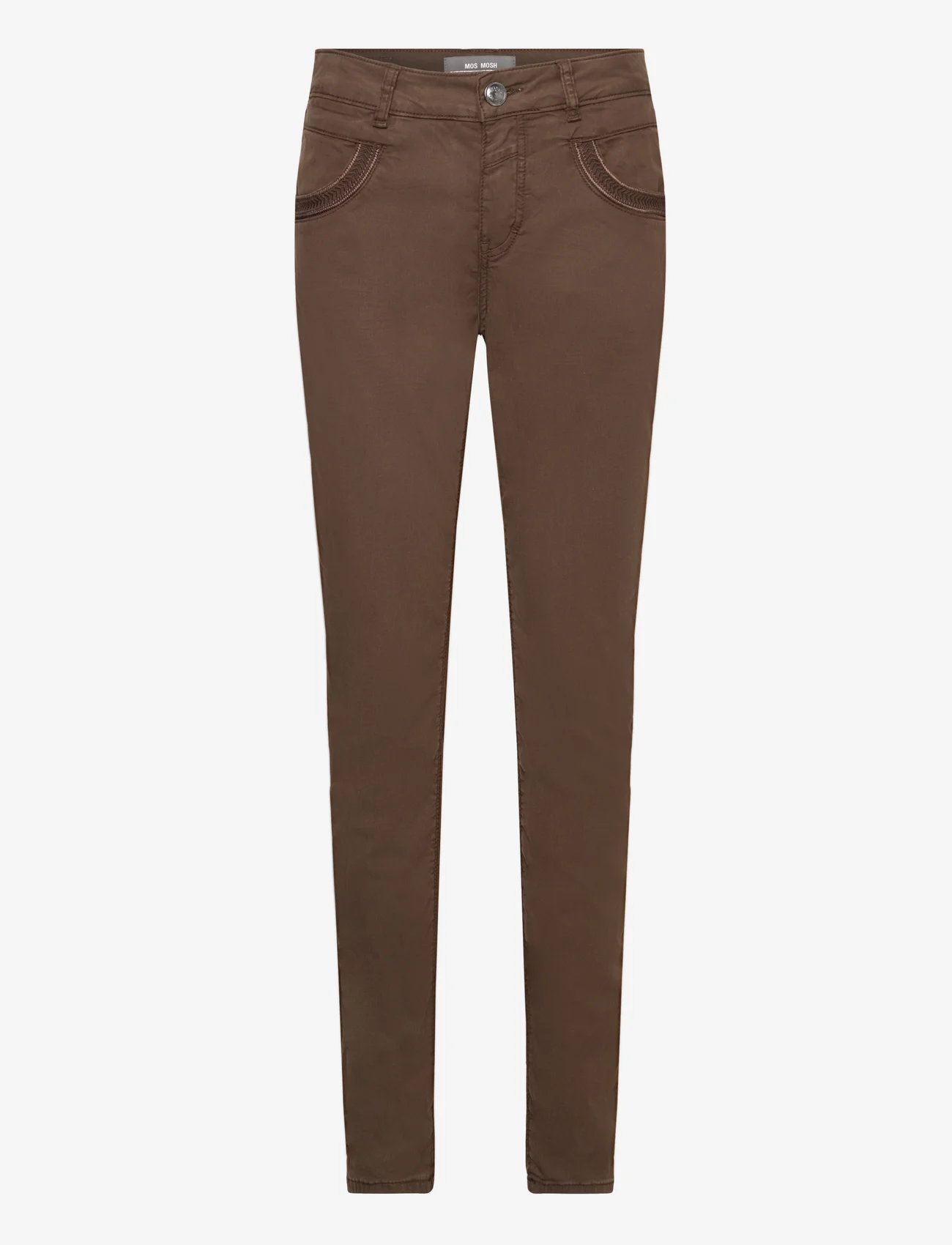 MOS MOSH - Naomi Treasure Pant - slim fit trousers - slate black - 0