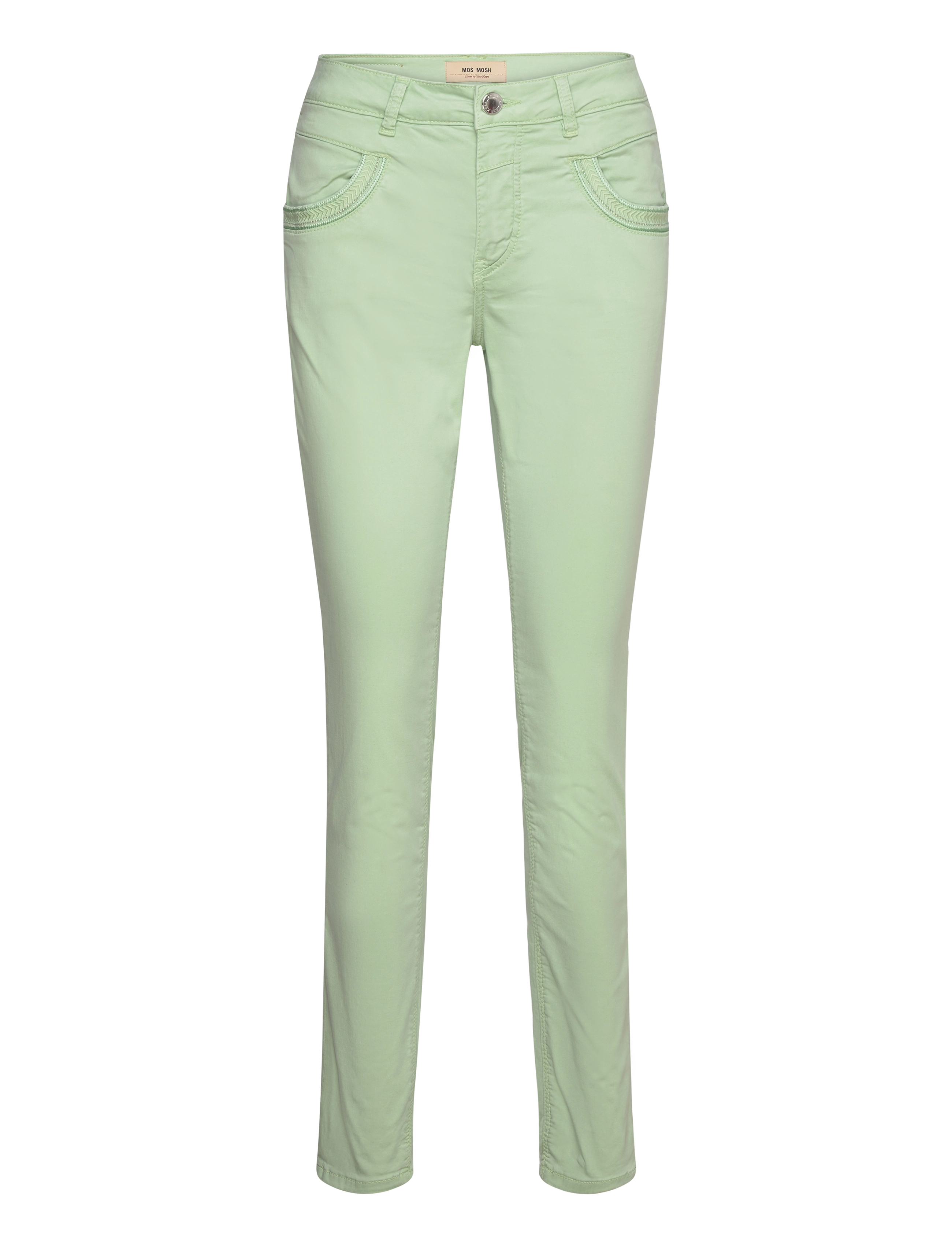 MOS MOSH Mmnaomi Treasure Hose Grün - 27 - Damen