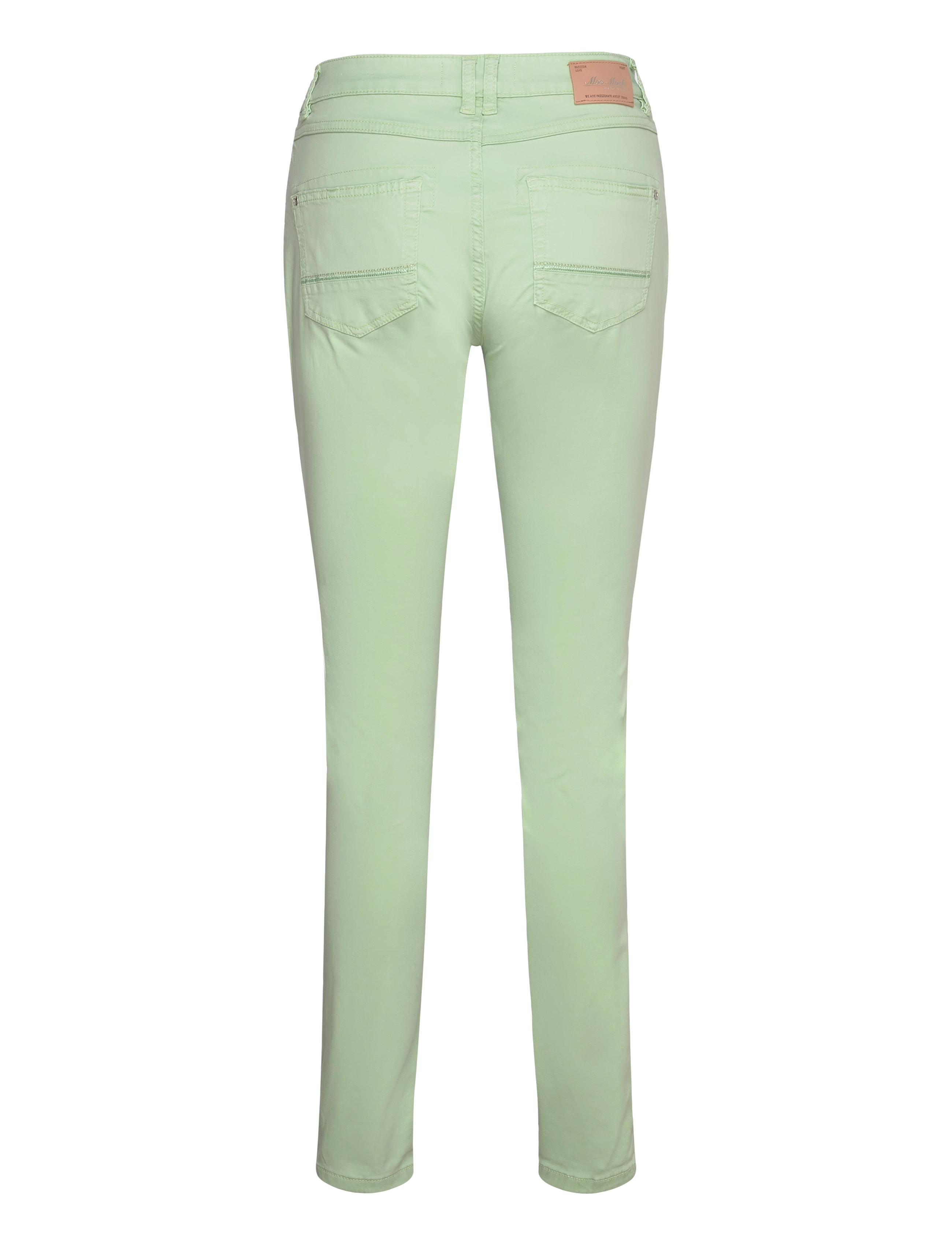 MOS MOSH - MMNaomi Treasure Pant - slim fit bukser - smoke green - 1