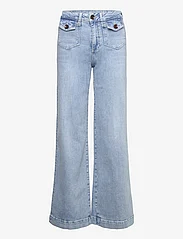 MOS MOSH - Colette Rostov Jeans - wide leg jeans - light blue - 0
