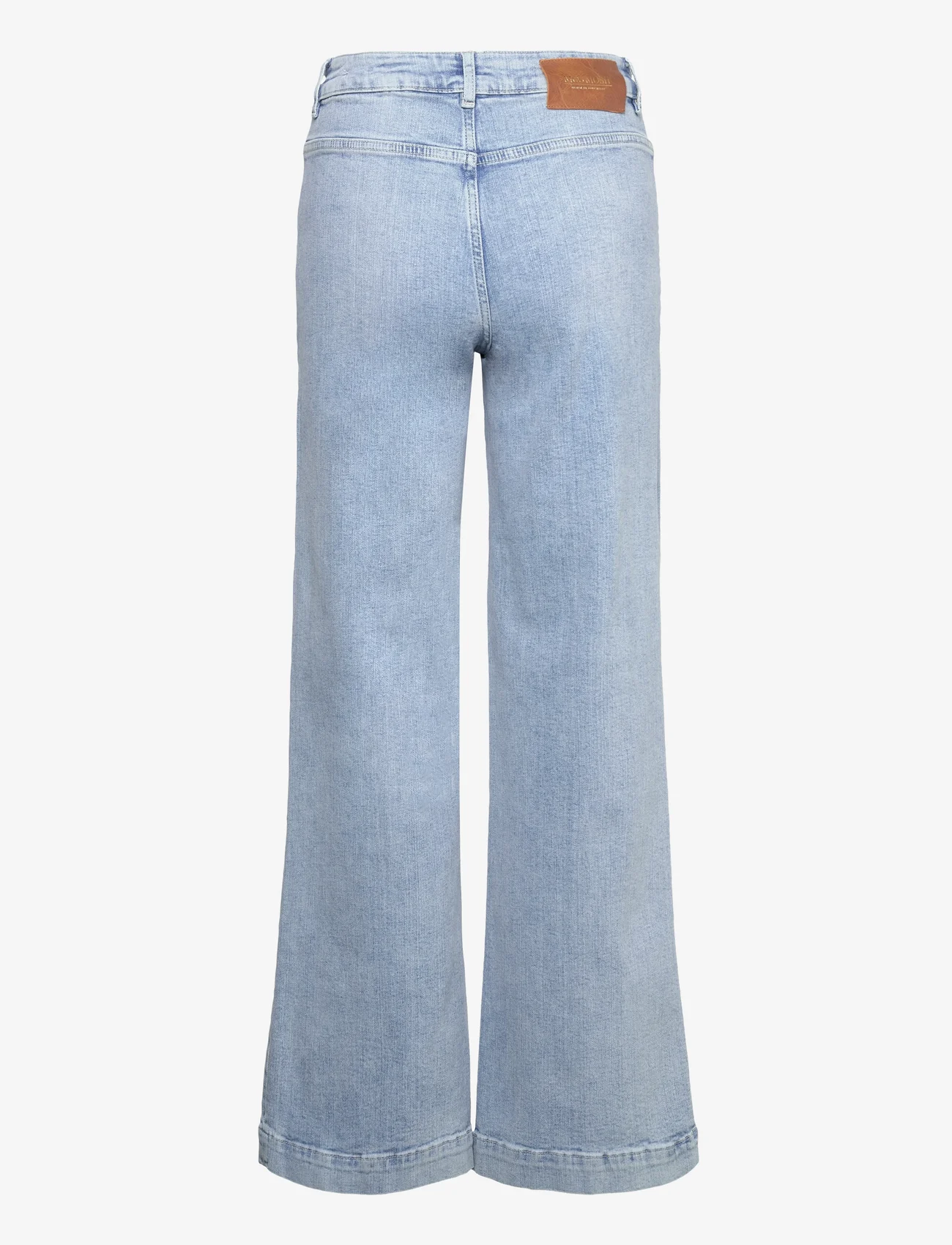 MOS MOSH - Colette Rostov Jeans - džinsa bikses ar platām starām - light blue - 1