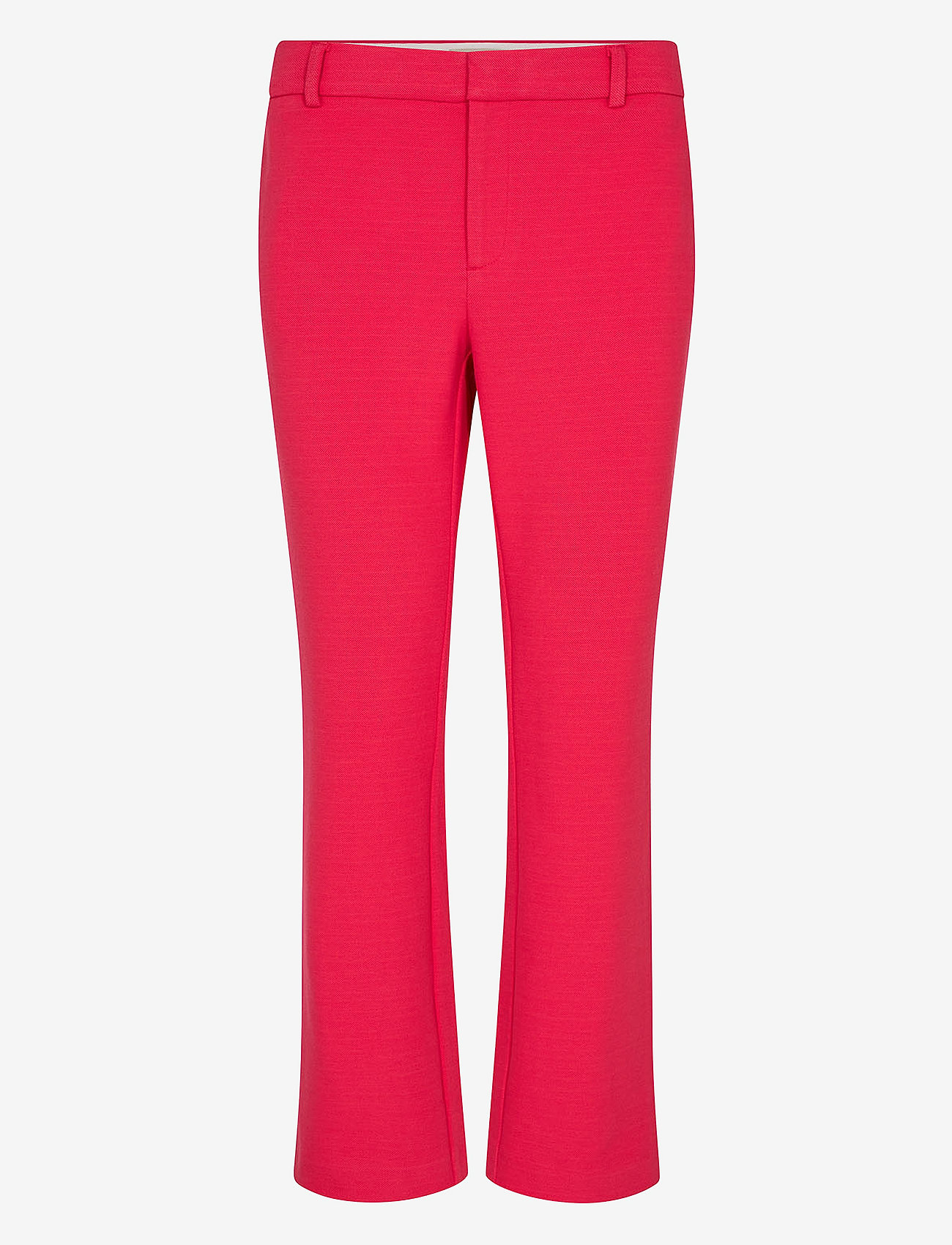 MOS MOSH - Cella Pique Pant - straight leg trousers - teaberry - 0