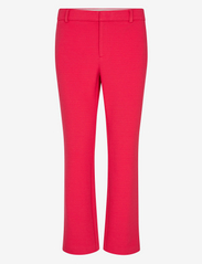 MOS MOSH - Cella Pique Pant - straight leg trousers - teaberry - 0