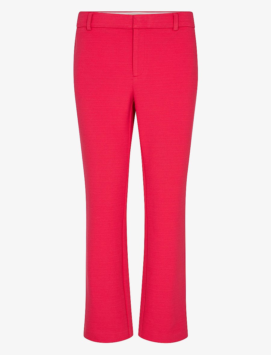 MOS MOSH - Cella Pique Pant - hose mit geradem bein - teaberry - 0