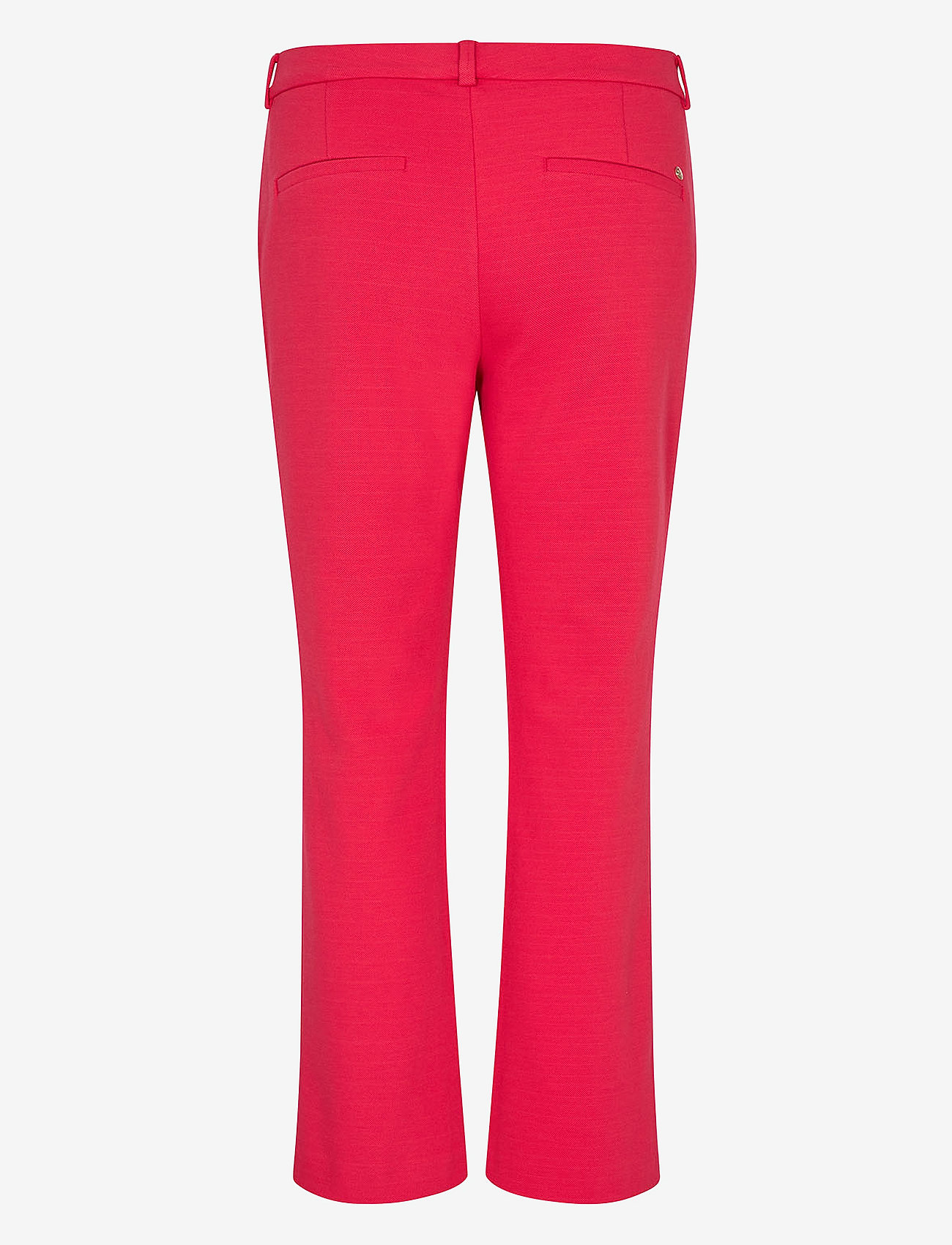 MOS MOSH - Cella Pique Pant - straight leg trousers - teaberry - 1