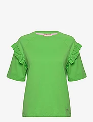 MOS MOSH - Nala Flounce Tee - t-shirts - green flash - 0