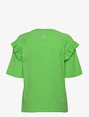 MOS MOSH - Nala Flounce Tee - t-shirts - green flash - 1