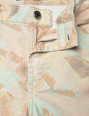 MOS MOSH - Ashley Print Pant - džinsa bikses ar šaurām starām - brook green - 3