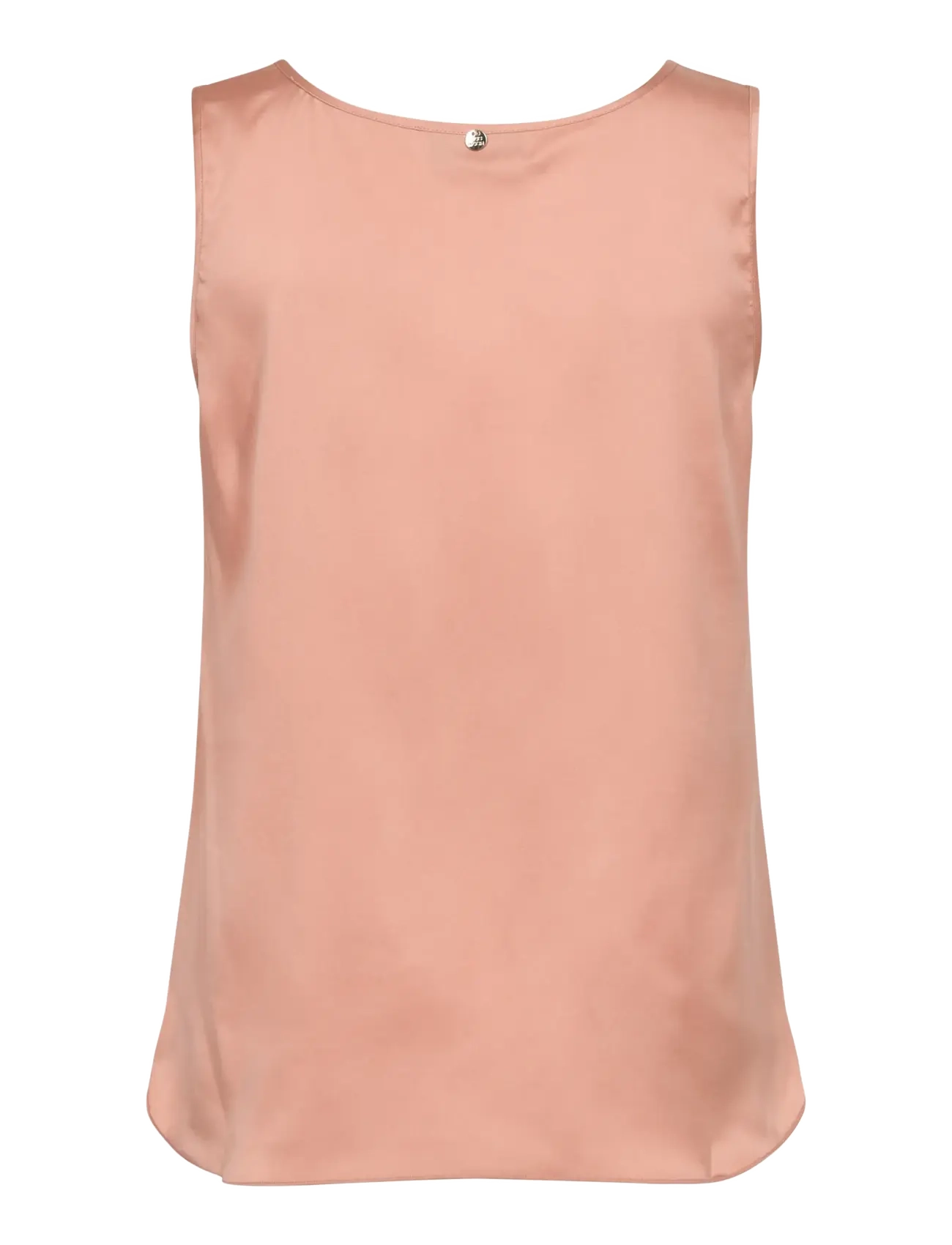 MOS MOSH - MMAstrid V-Neck Silk Tank Top - Ärmellose blusen - peachy - 2