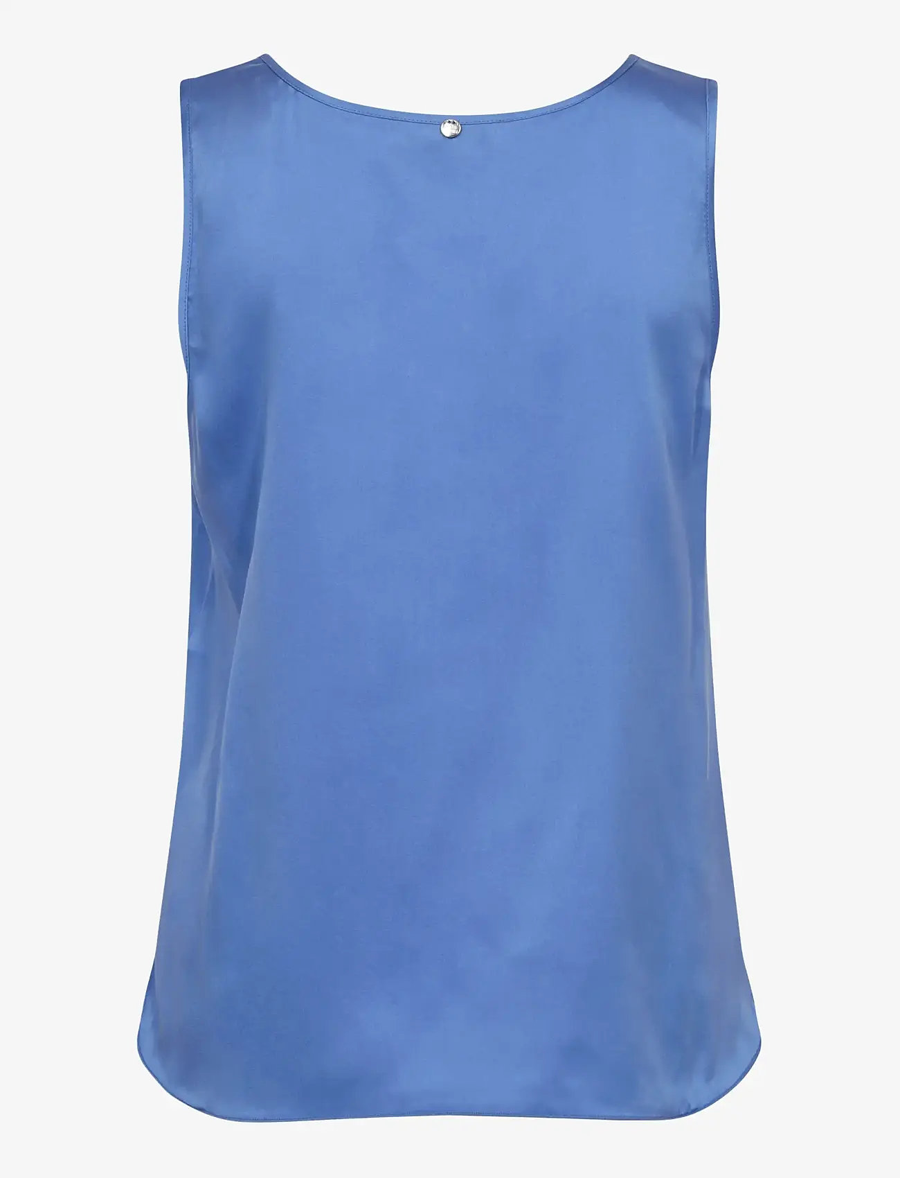 MOS MOSH - MMAstrid V-Neck Silk Tank Top - Ärmlösa blusar - ultramarine - 1