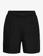 Emmi Linen Shorts - BLACK