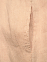 MOS MOSH - Mal Linen Shirt Dress - suvekleidid - ginger root - 5