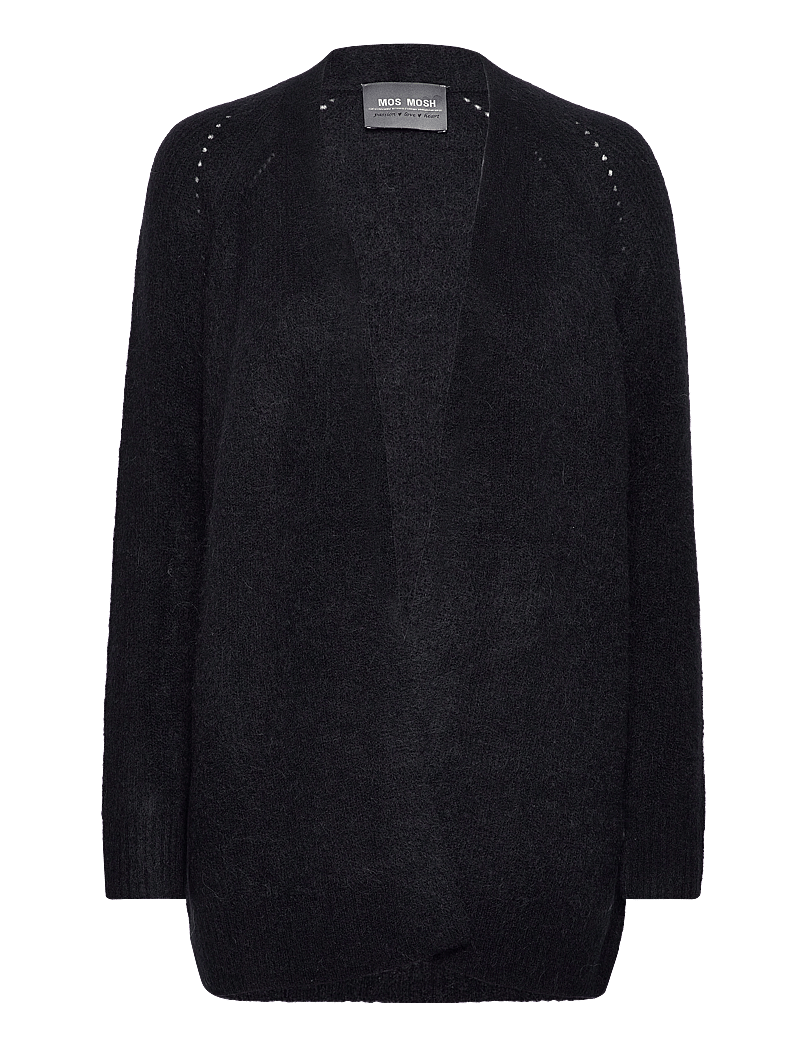 MOS MOSH - MMThora Long Cardigan - cardigans - black - 1