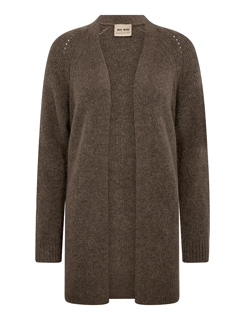 MOS MOSH - MMThora Long Cardigan - cardigans - falcon - 0