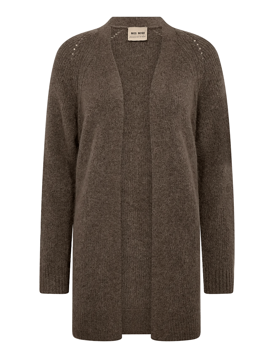 MOS MOSH - MMThora Long Cardigan - cardigans - falcon - 0