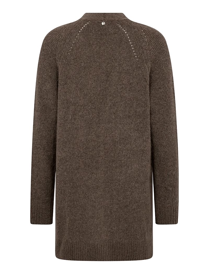 MOS MOSH - MMThora Long Cardigan - cardigans - falcon - 1