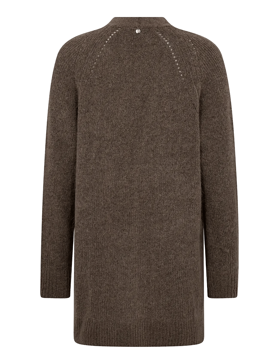 MOS MOSH - MMThora Long Cardigan - cardigans - falcon - 1