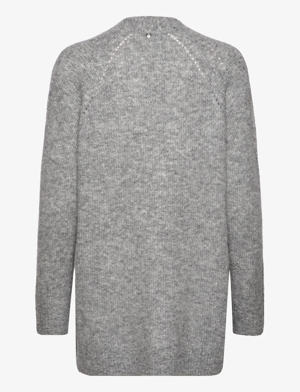 MOS MOSH - MMThora Long Cardigan - cardigans - grey melange - 2