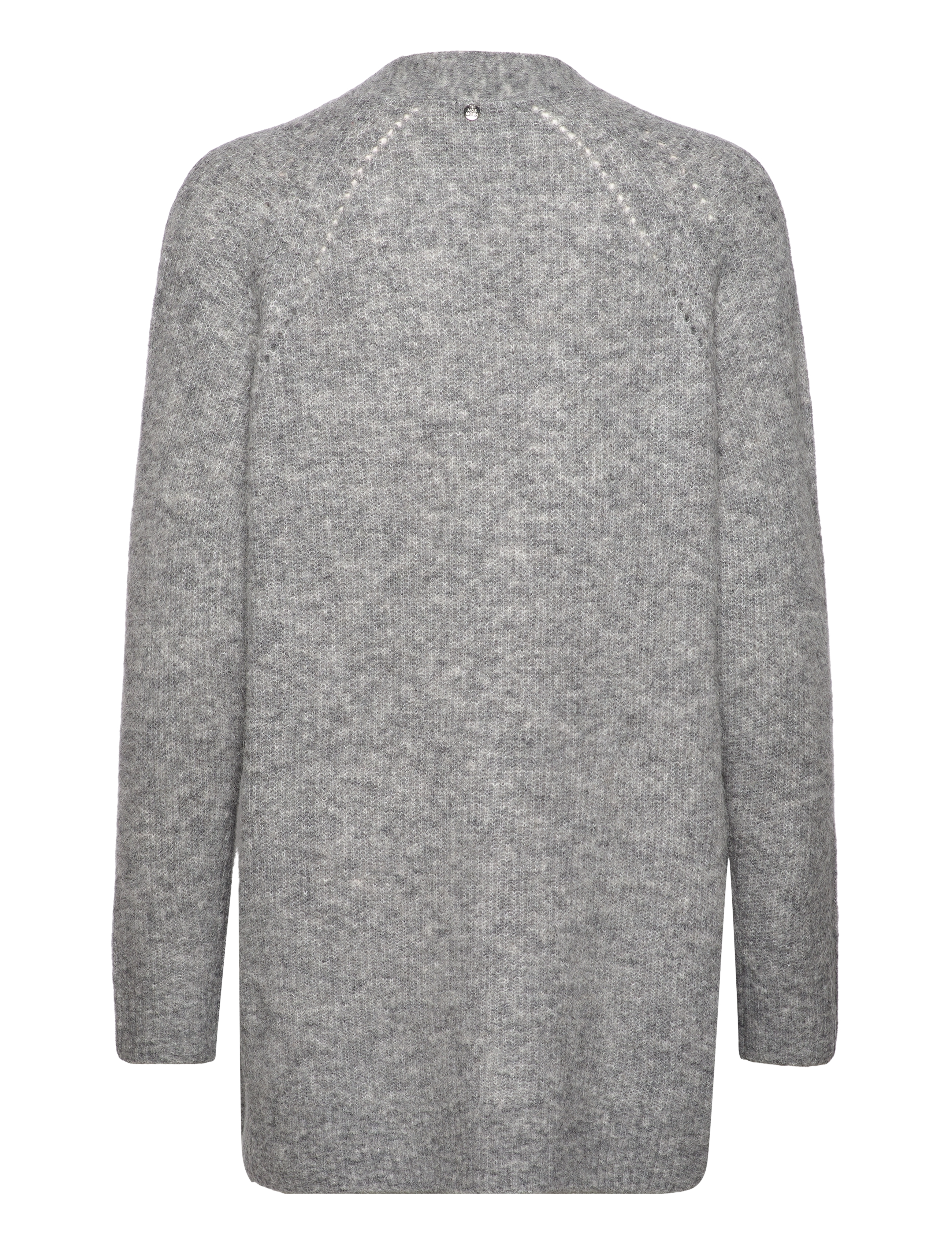 MOS MOSH - MMThora Long Cardigan - kardiganid - grey melange - 2