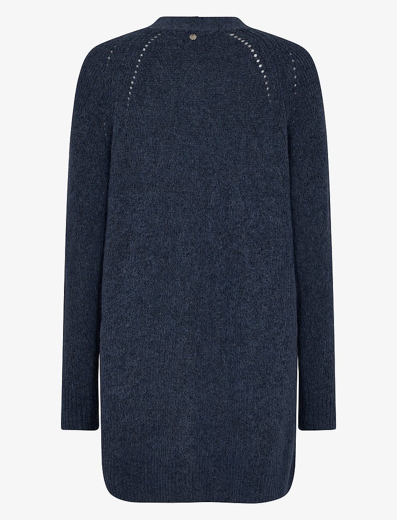 MOS MOSH - MMThora Long Cardigan - cardigans - salute navy - 2