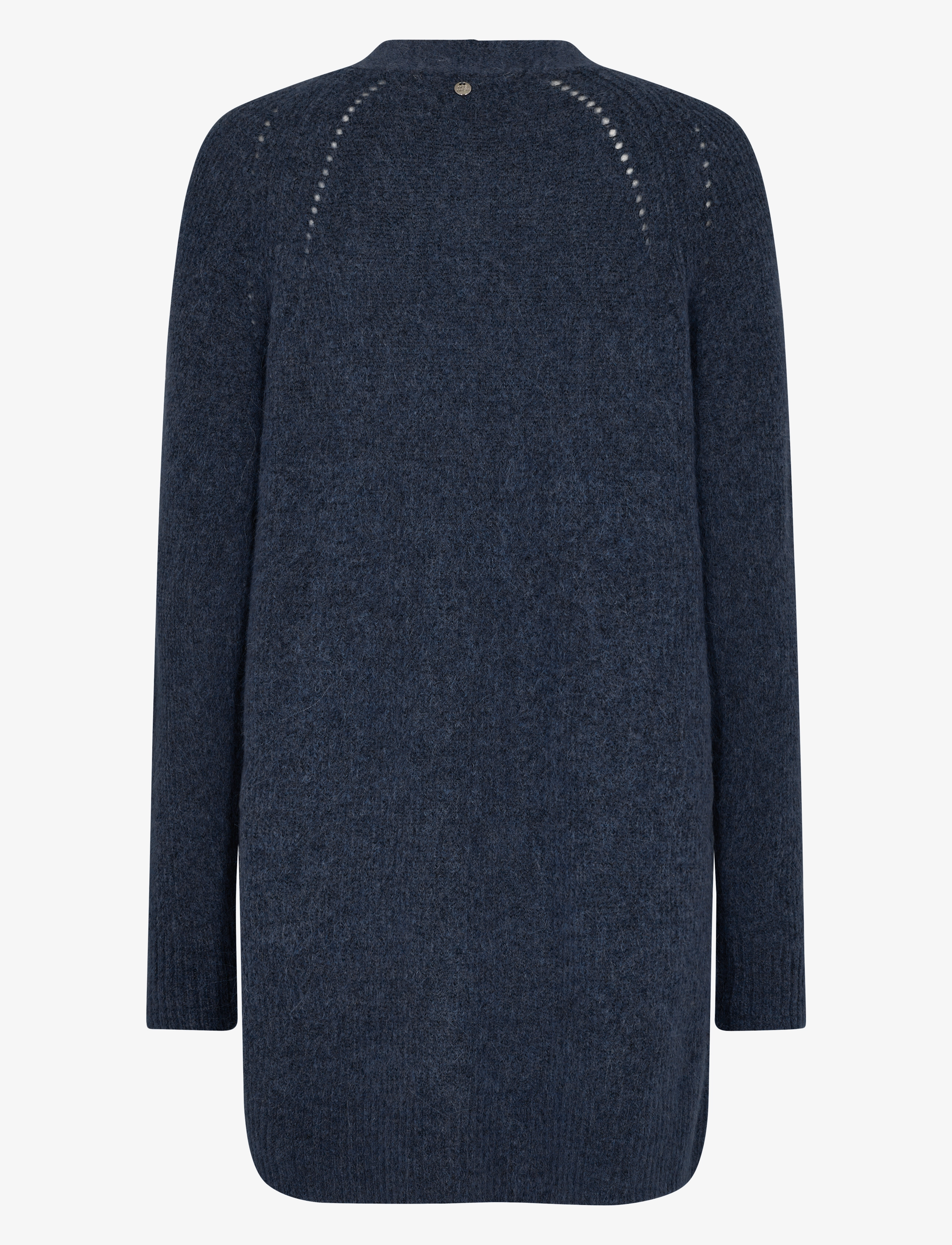 MOS MOSH - MMThora Long Cardigan - koftor - salute navy - 2