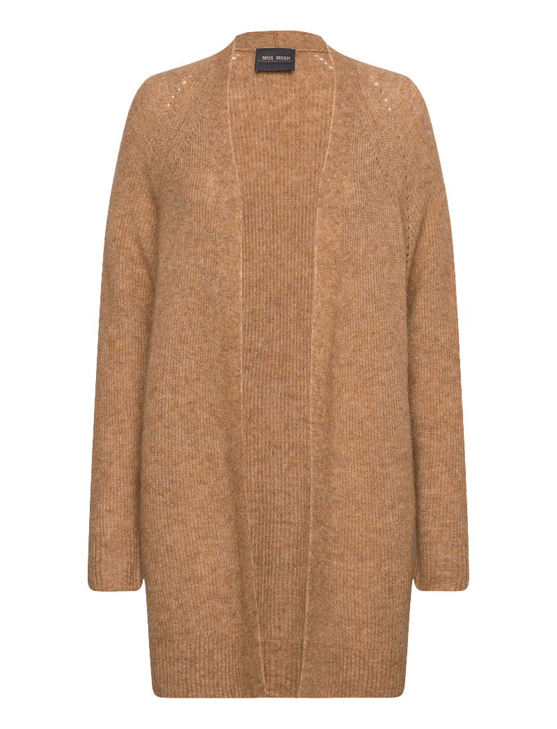 MOS MOSH - MMThora Long Cardigan - cardigans - tannin - 0