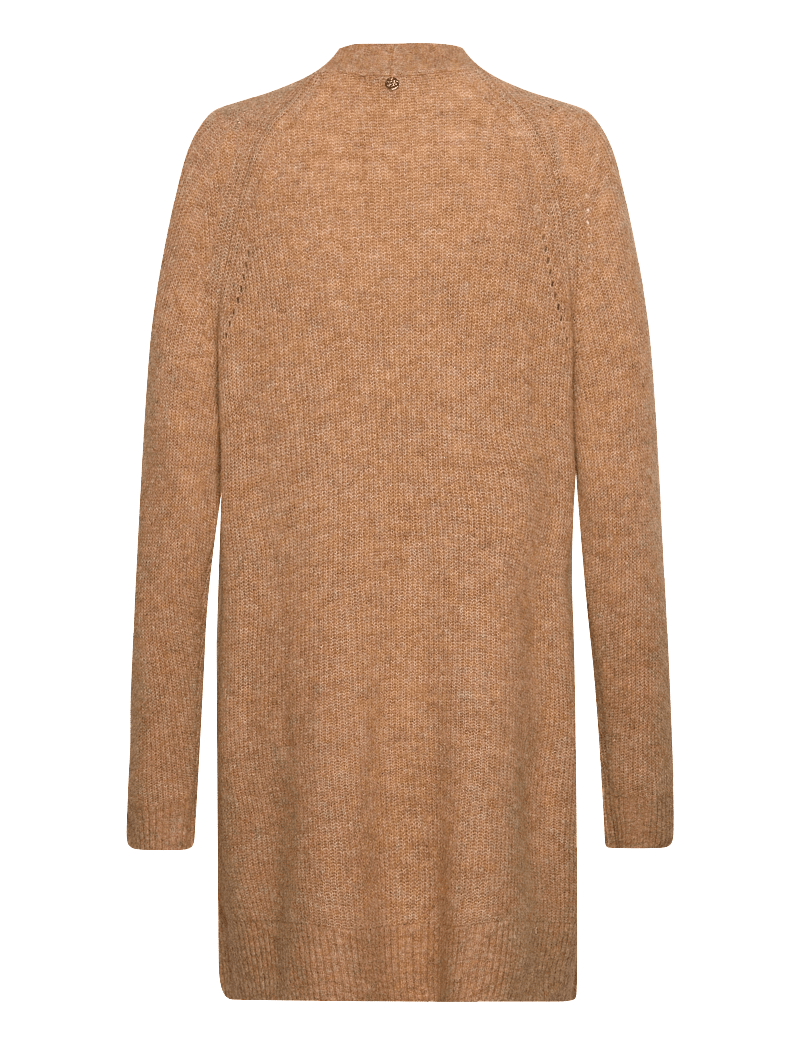 MOS MOSH - MMThora Long Cardigan - cardigans - tannin - 1