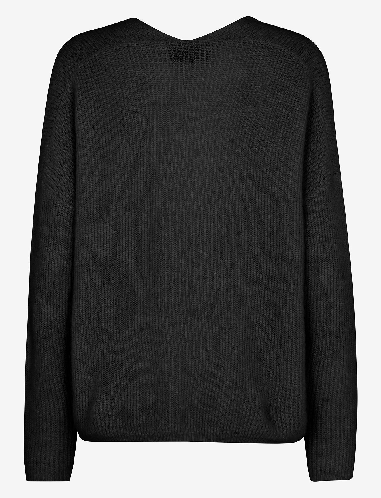 MOS MOSH - MMThora V-Neck Knit - sviitrid - black - 1