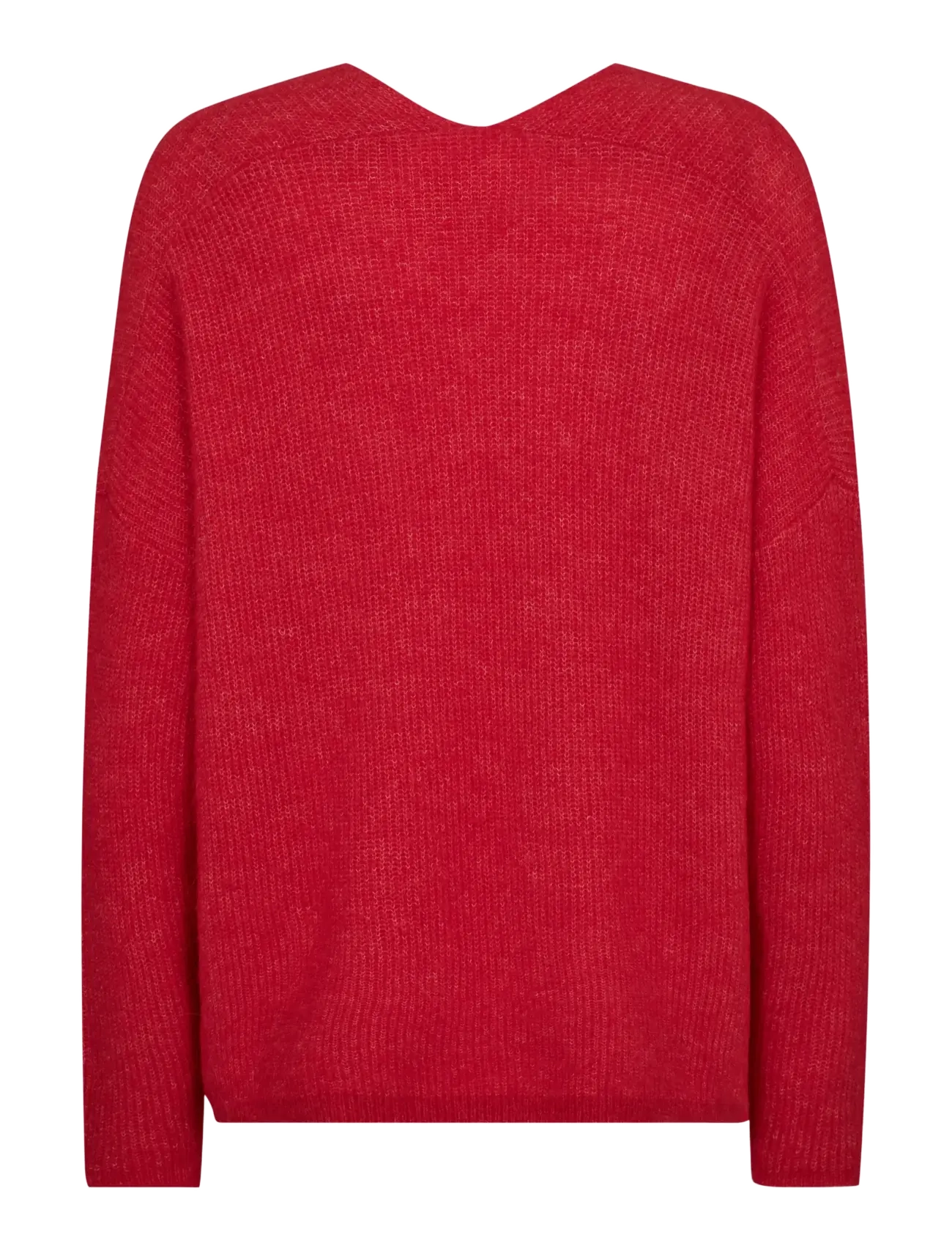 MOS MOSH - MMThora V-Neck Knit - pullover - chinese red - 1