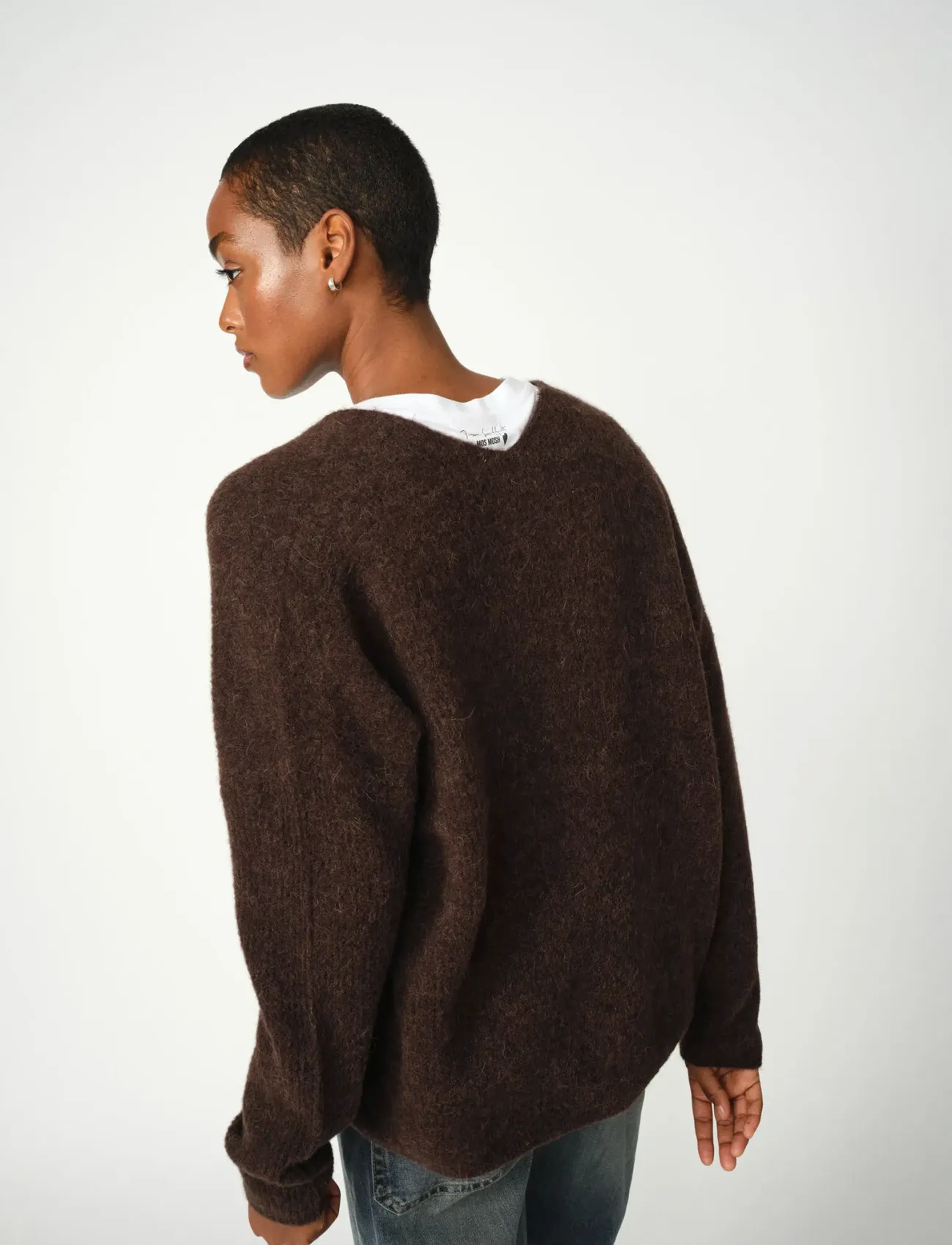MOS MOSH - MMThora V-Neck Knit - trøjer - delicioso - 3