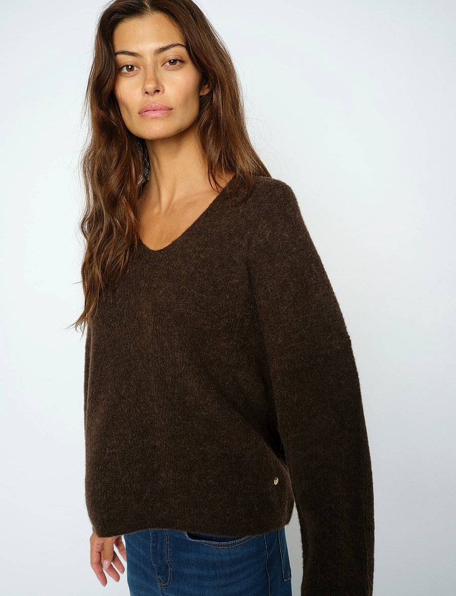 MOS MOSH - MMThora V-Neck Knit - kampsunid - delicioso - 4