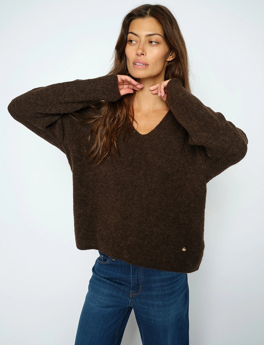 MOS MOSH - MMThora V-Neck Knit - kampsunid - delicioso - 5