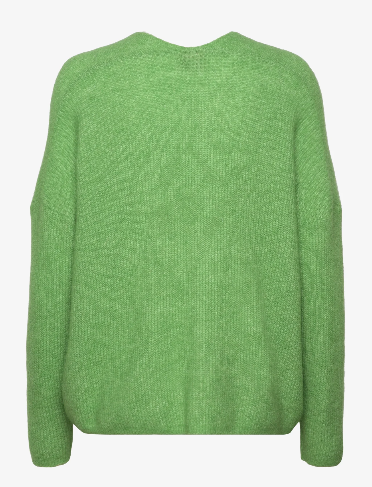 MOS MOSH - MMThora V-Neck Knit - jumpers - forest green - 1