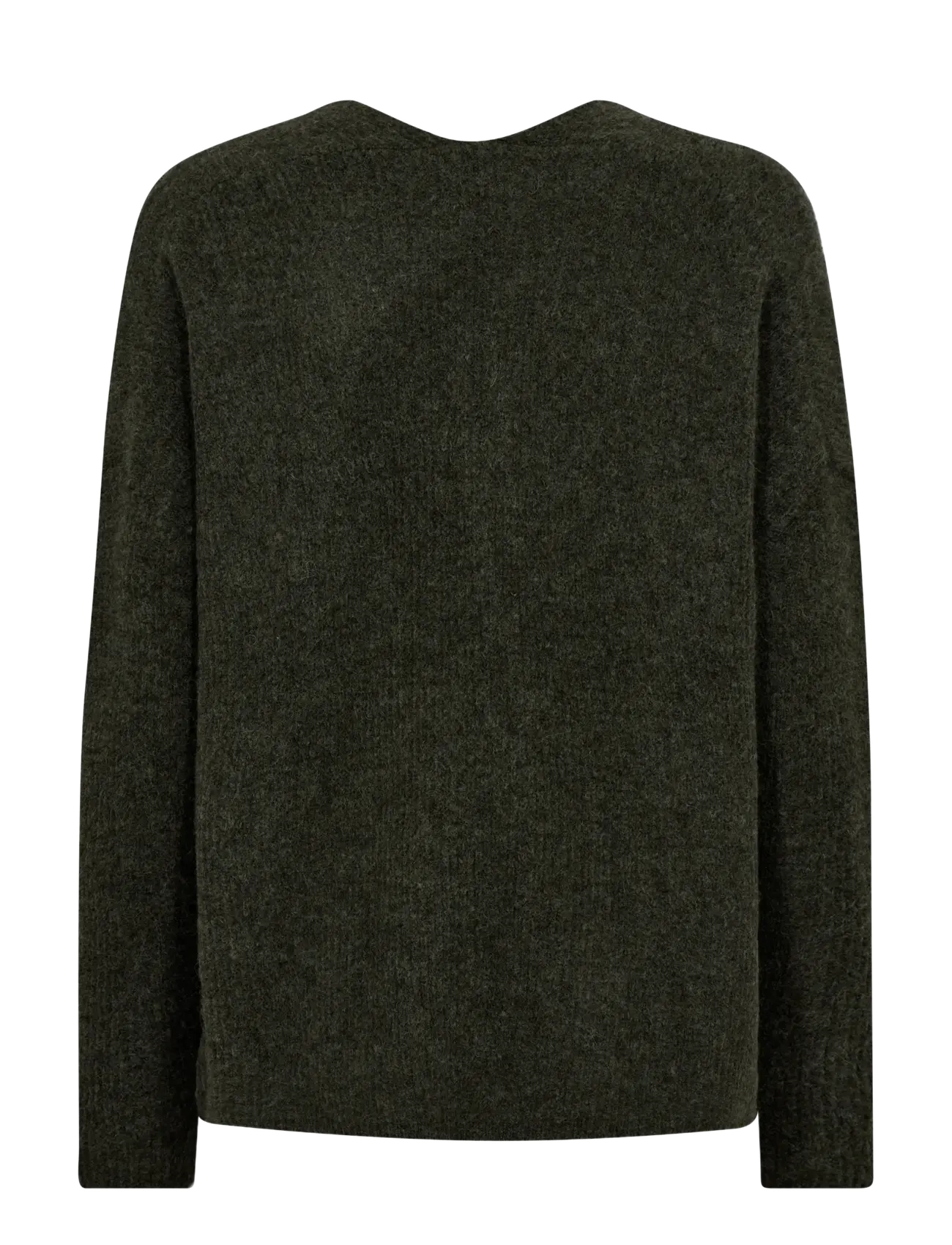 MOS MOSH - MMThora V-Neck Knit - sviitrid - grape leaf - 1
