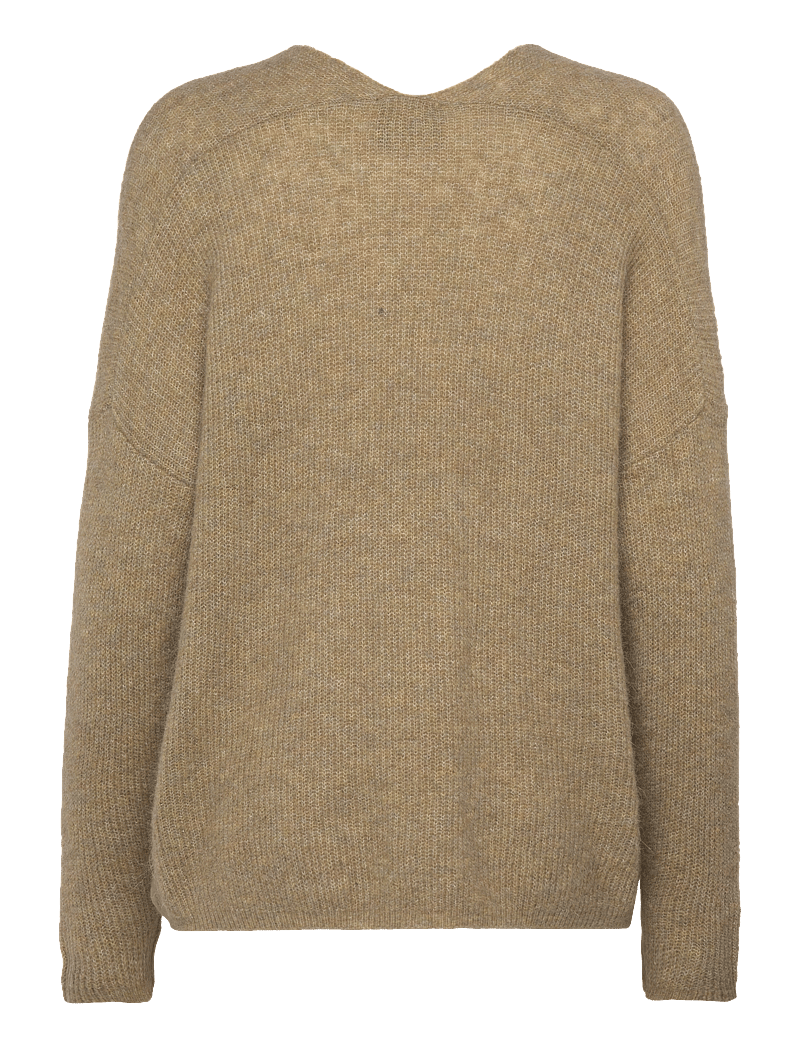 MOS MOSH - MMThora V-Neck Knit - jumpers - mermaid - 1