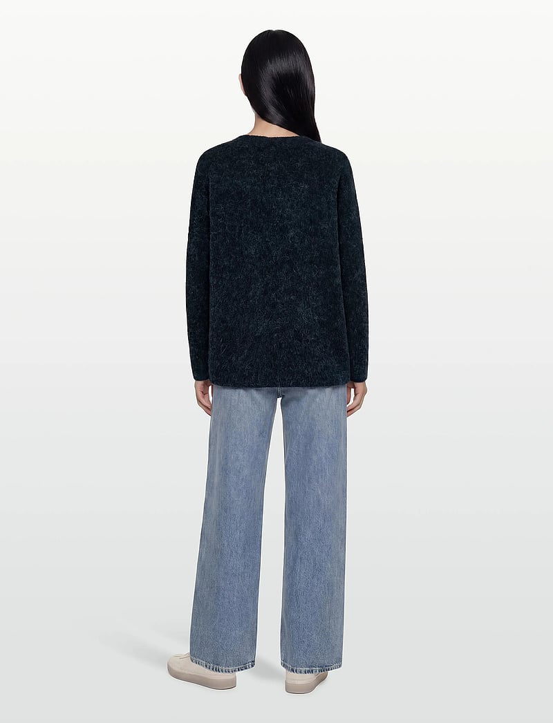 MOS MOSH - MMThora V-Neck Knit - sviitrid - salute navy - 4