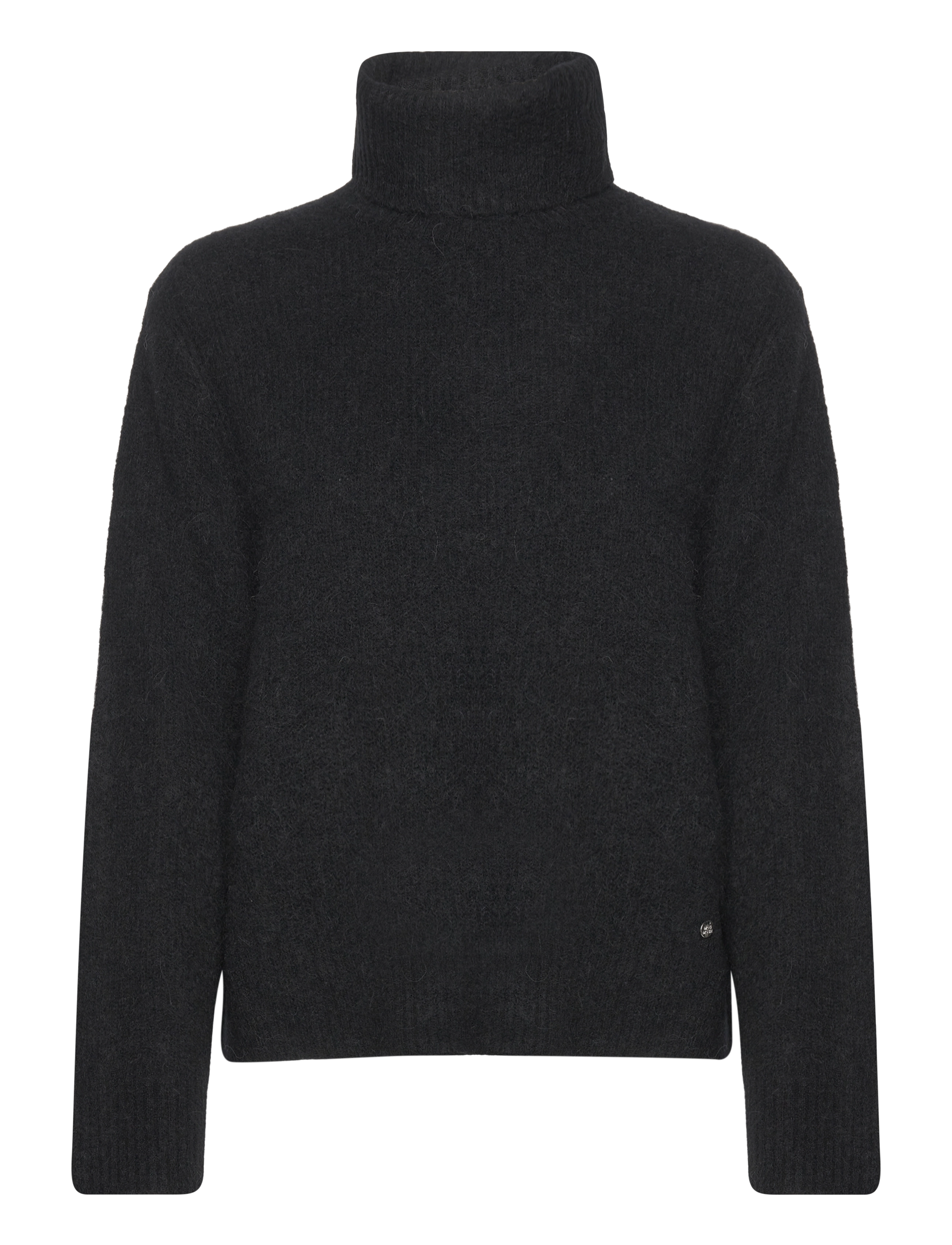 MOS MOSH MMAidy Thora Rollneck Knit - Tøj - BLACK / black