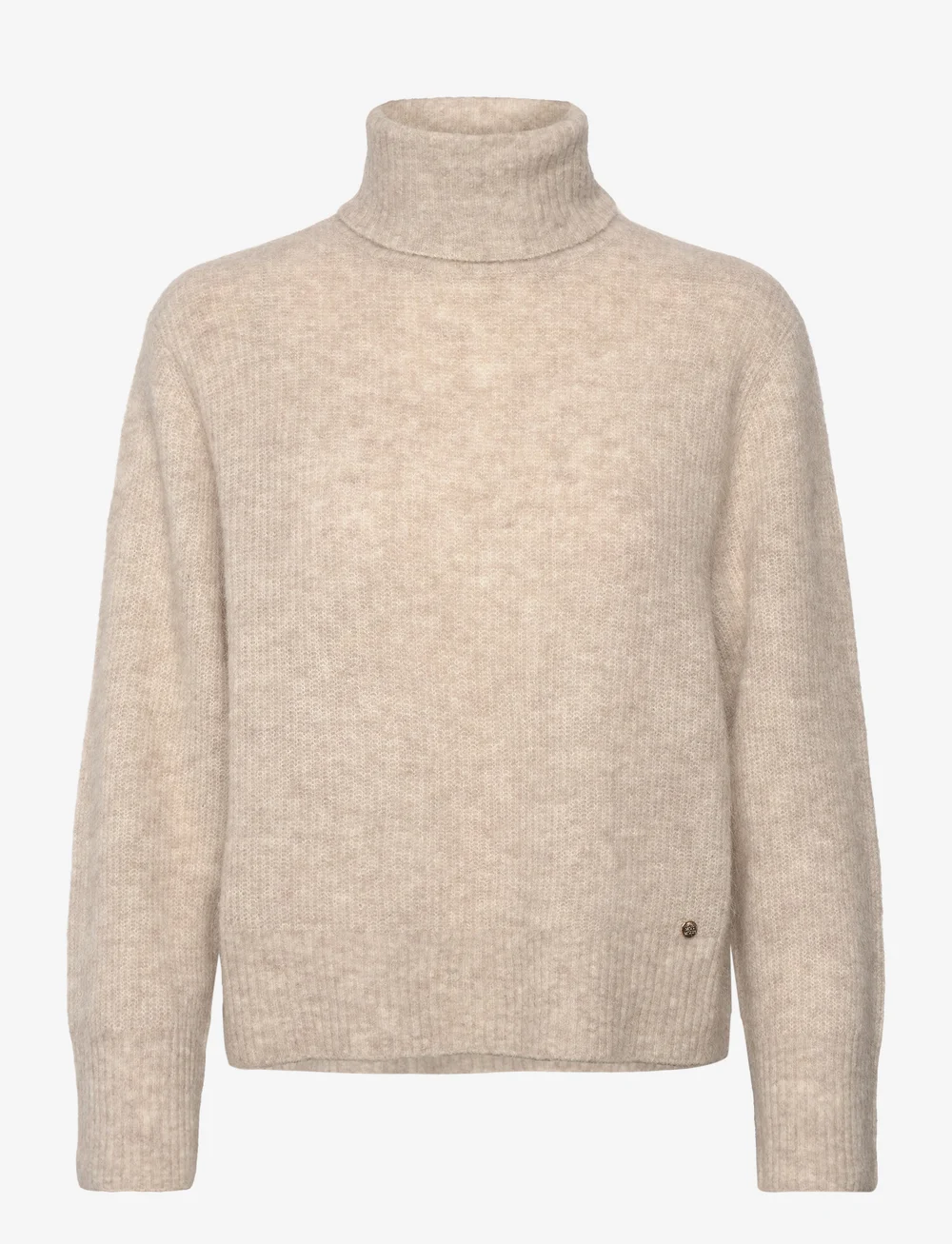 MOS MOSH - MMAidy Thora Rollneck Knit - rollkragenpullover - feather gray - 0