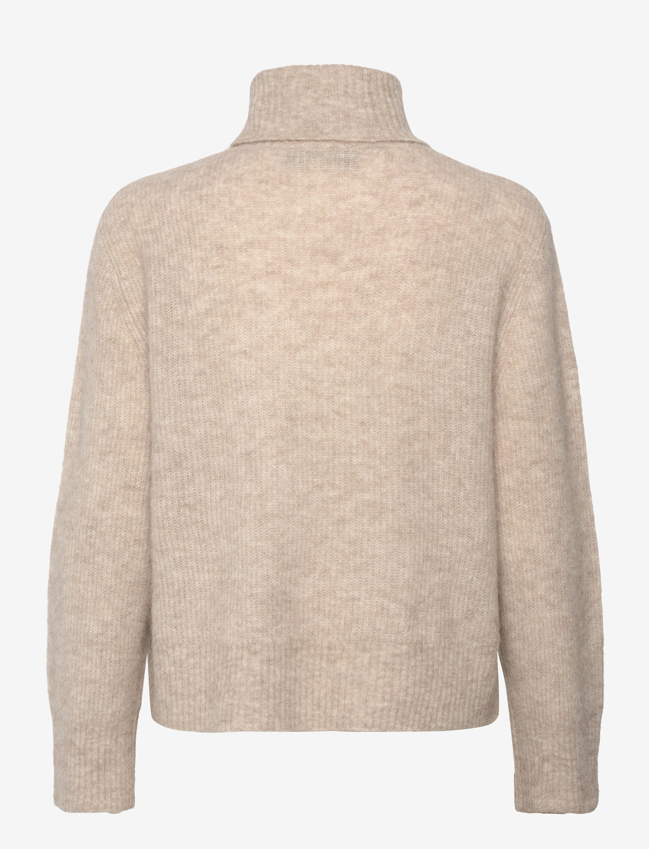 MOS MOSH - MMAidy Thora Rollneck Knit - polotröjor - feather gray - 1