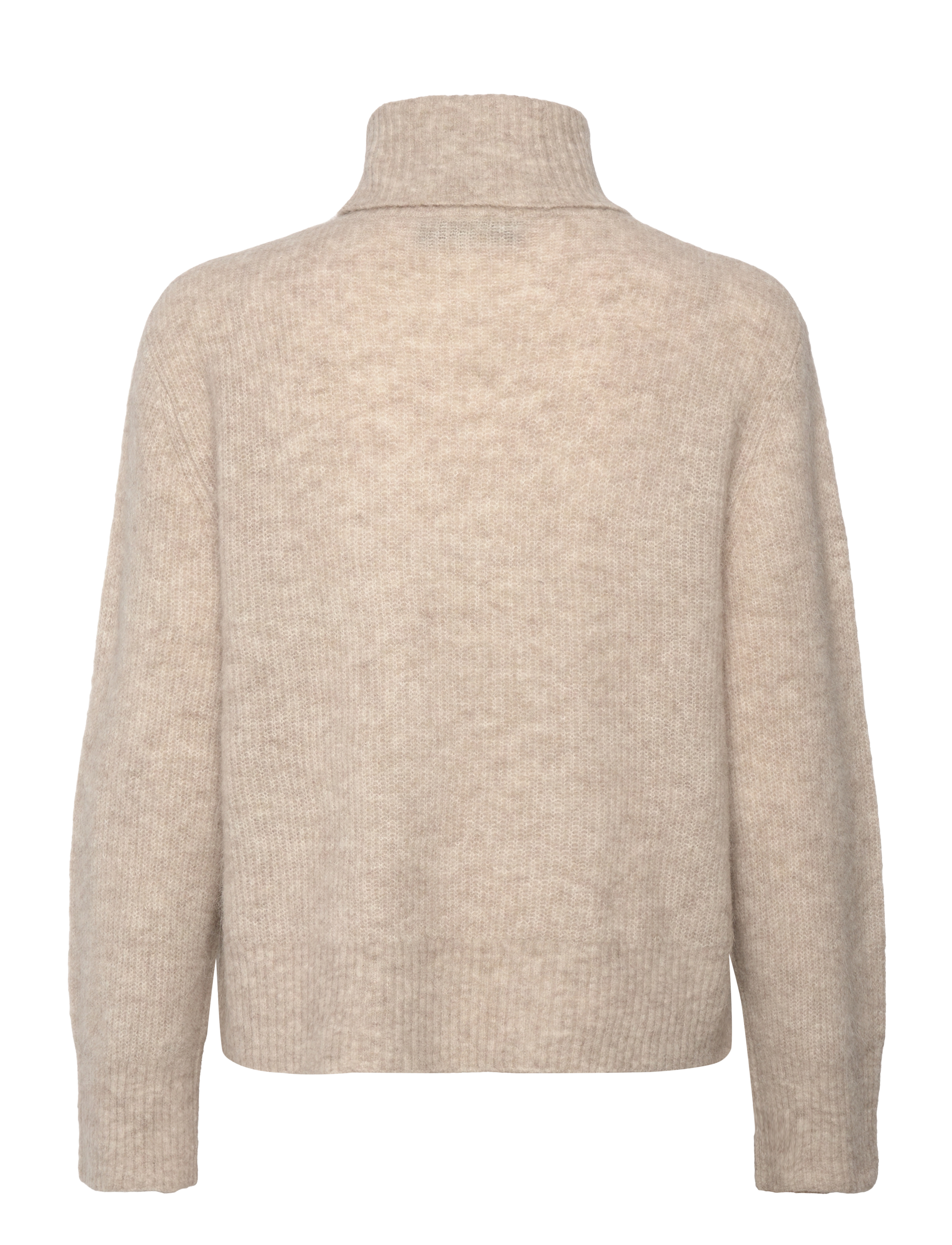 MOS MOSH - MMAidy Thora Rollneck Knit - polotröjor - feather gray - 1