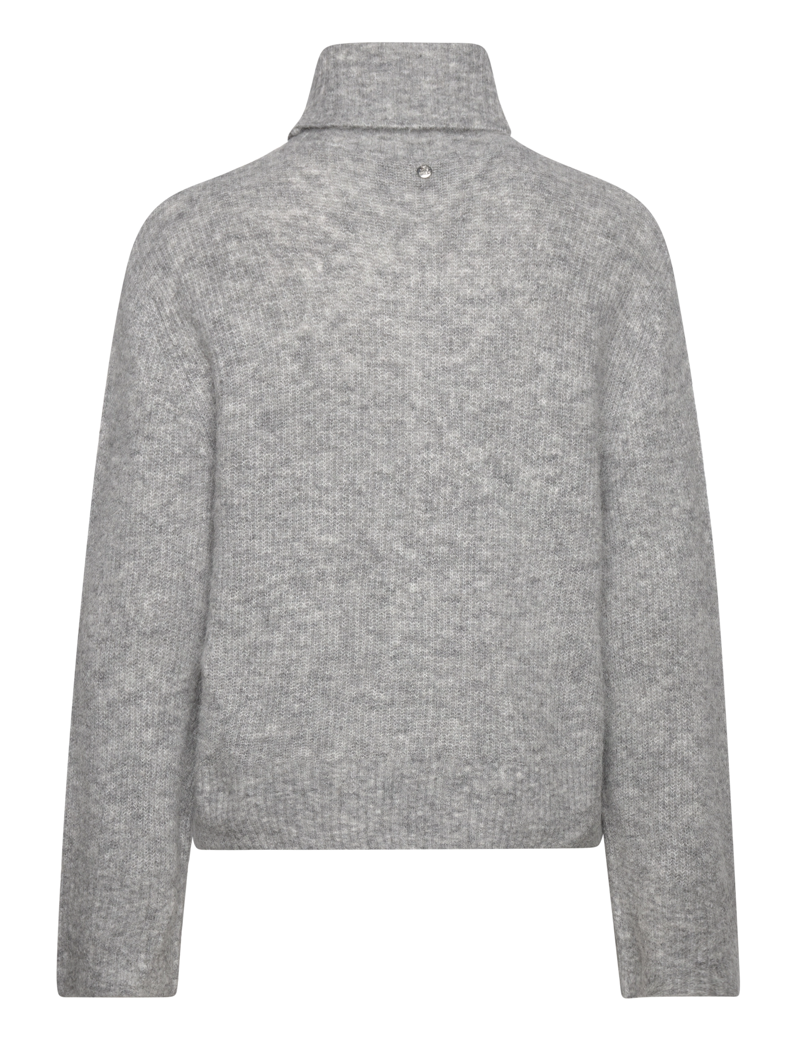 MOS MOSH - MMAidy Thora Rollneck Knit - rollkragenpullover - grey melange - 1