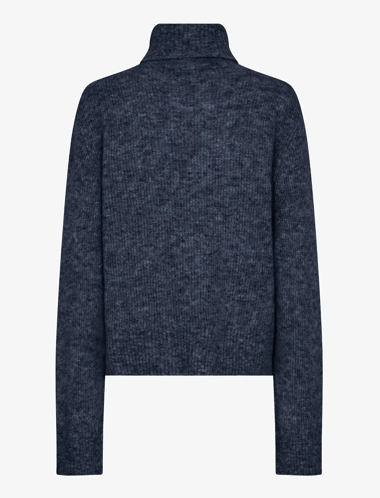 MOS MOSH - MMAidy Thora Rollneck Knit - efterårstøj - salute navy - 1