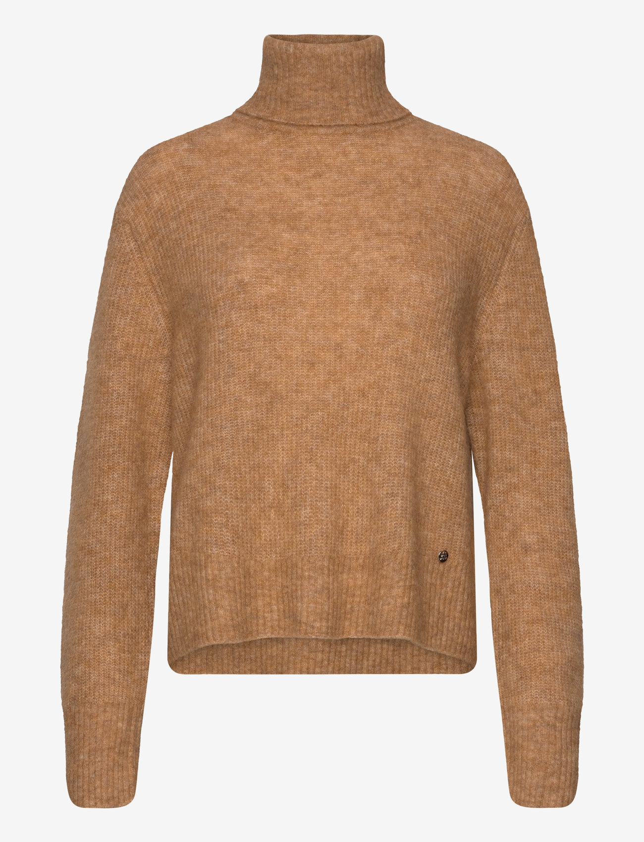 MOS MOSH - MMAidy Thora Rollneck Knit - polotröjor - tannin - 0