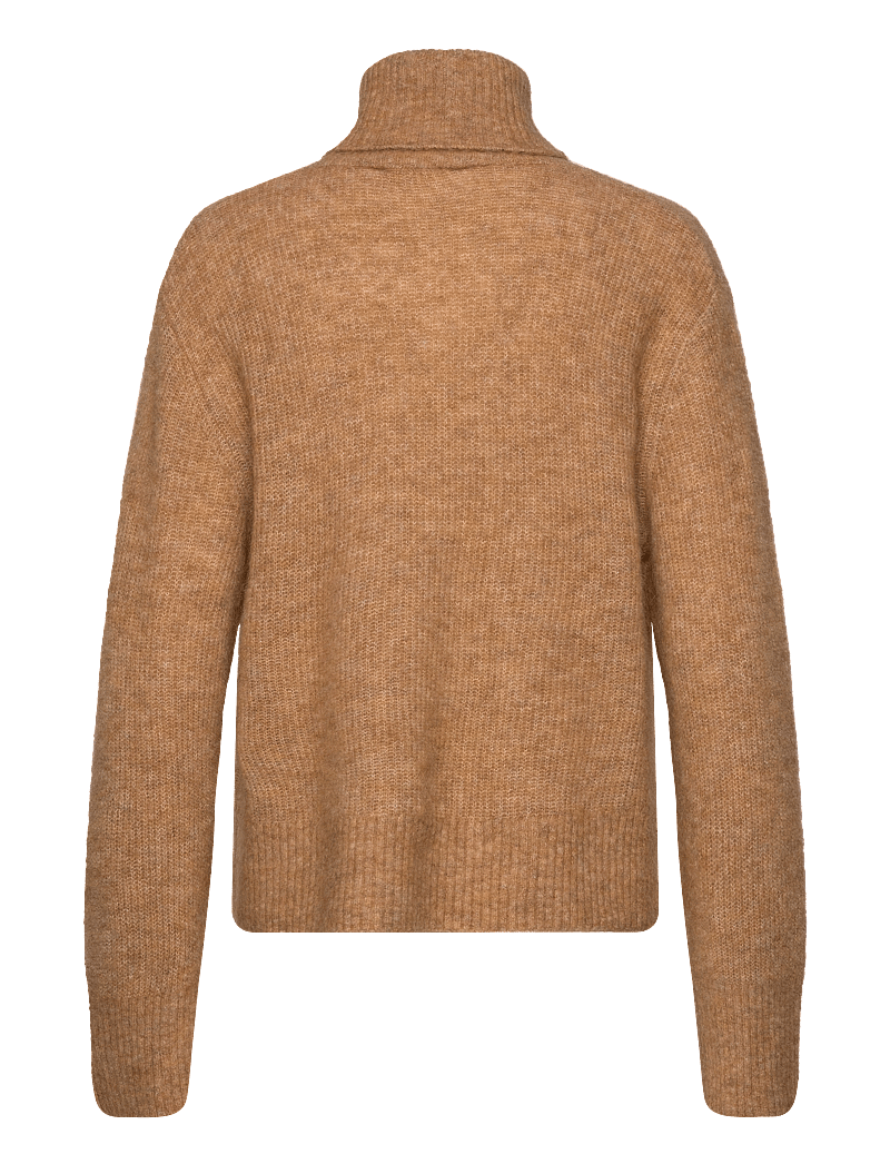 MOS MOSH - MMAidy Thora Rollneck Knit - rollkragenpullover - tannin - 1