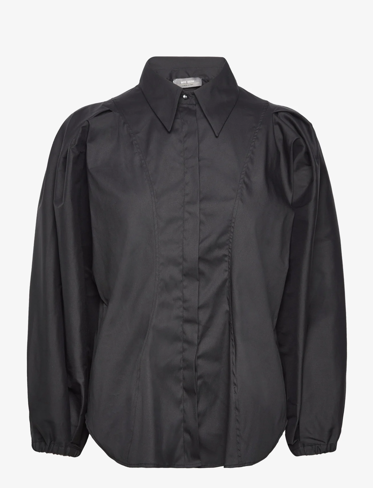 MOS MOSH - MMAdia 3/4 Shirt - langärmlige hemden - black - 0